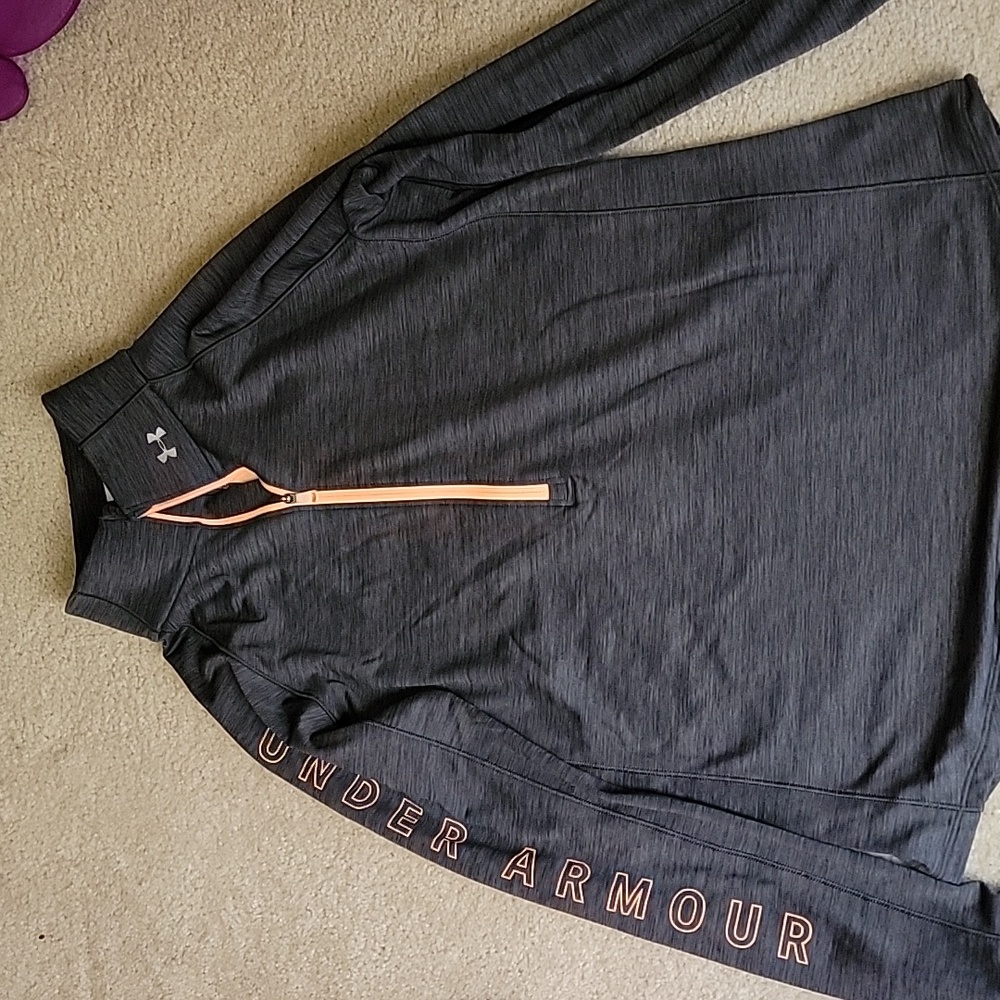 UNDER ARMOUR 1/4 ZIP WOMENS LG